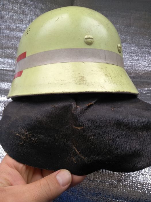 Cască Pompier aluminiu West Germany 1956 WW2 style