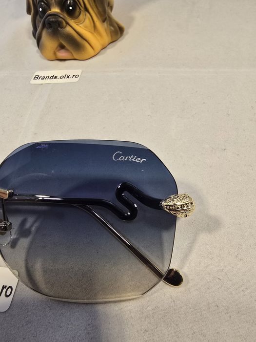 Ochelari de soare Cartier Cobra Green, made in Italy