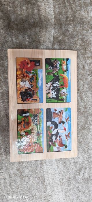 Набор развивающих игр и пазлов (комплектом