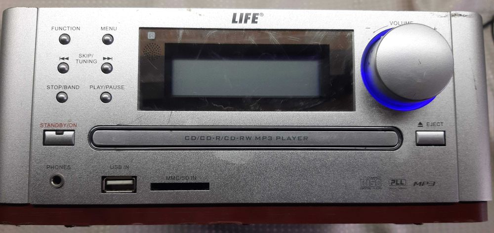 Micro Audio System CD/Radio/USB/SD/Mp3 LIFE L81428