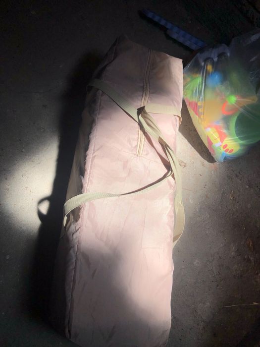 Детска кошарка/сгъваемо легло с матрак Лорели Нова