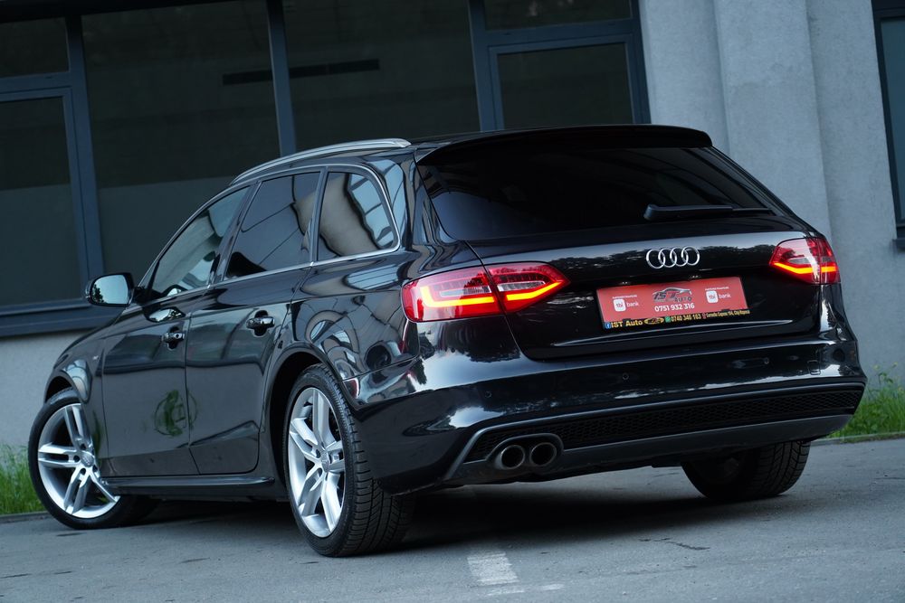 Audi A4 3xS-Line 2013 2.0Diesel 177cp • 12Luni Garantie Motor Cutie • Distributie Kit Gratuit • Transport La domiciliu Gratis • Rate TBI /UniCredit