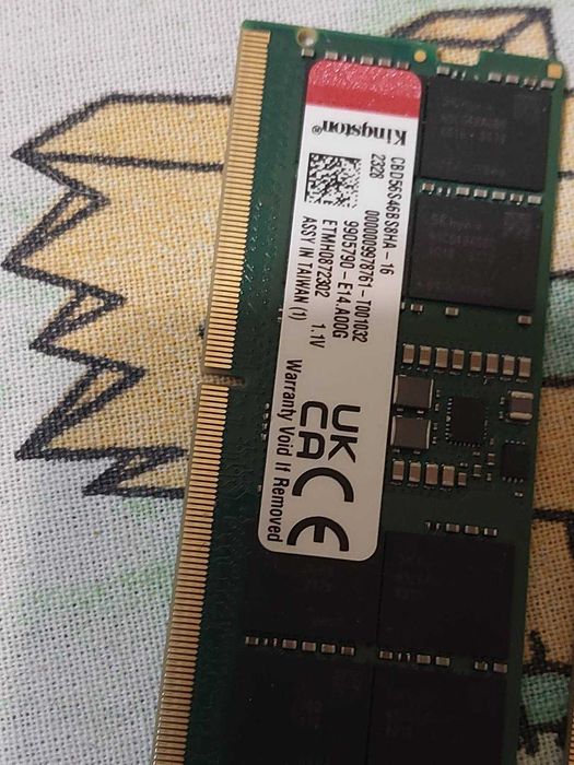 32GB 5600MT/s, 4800MT/s - DDR5 (SO-DIMM - RAM памет за лаптоп)
