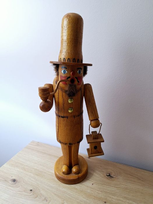 Fumegător vintage, anii '70-'80, din lemn