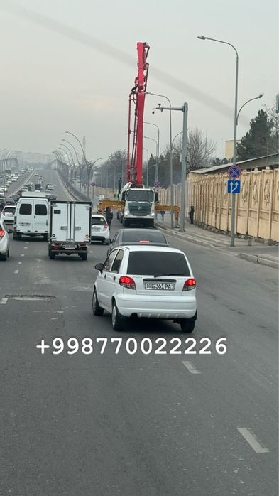 Avtobetononasos nasos 38 betonnasos 48 metrlik 63 metlik 75 metlik