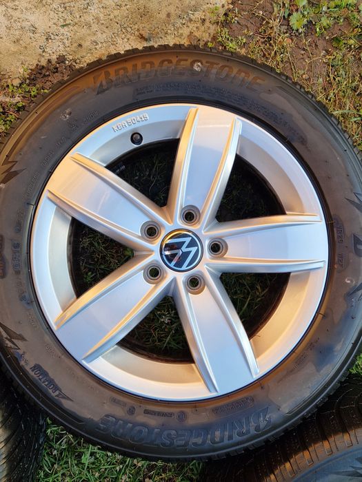 Roți iarnă jante Al Vw R16 T-roc, Passat Jetta,  Seat Ateca, 205 60 16