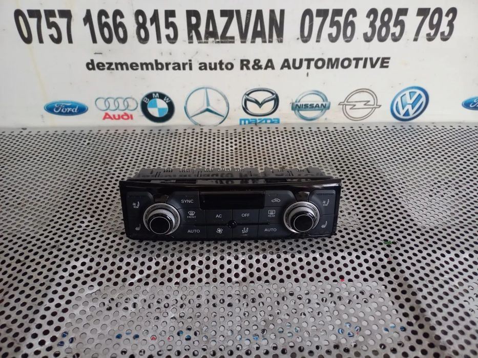 Panou Modul Comenzi Clima Climatronic Dublu Cu Incalzire Si Ventilatie In Scaune Audi A8 4H D4 An 2010-2011-2012-2013-2014-2015-2016-2017 Volan Stanga