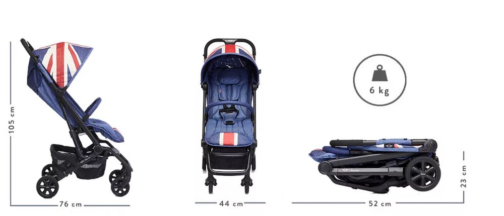 Easywalker Mini cooper buggy s