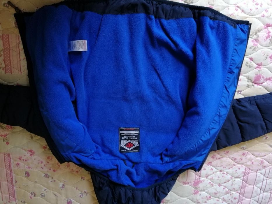 Детско зимно яке + подарък грейка размер-98см