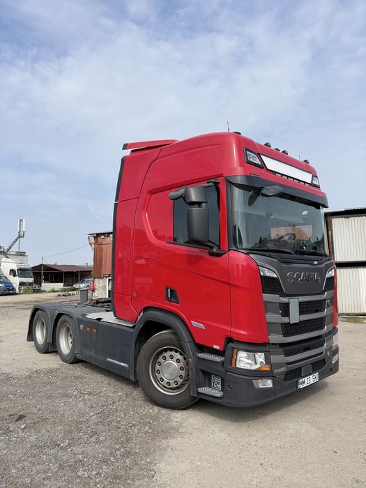 Cap tractor Scania V8  R520  6X2. an 2019 km 400 mii