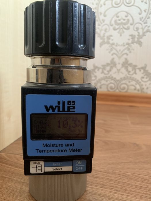 Влагомер в рабочем состояний