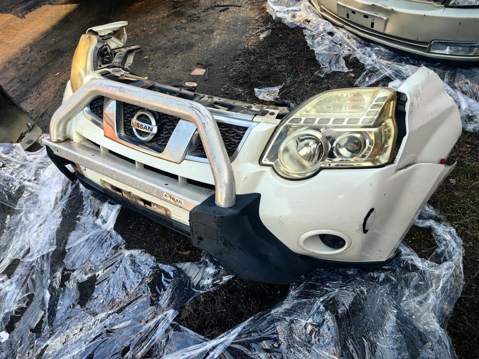 Ноускат бампер фары Nissan Xtrail