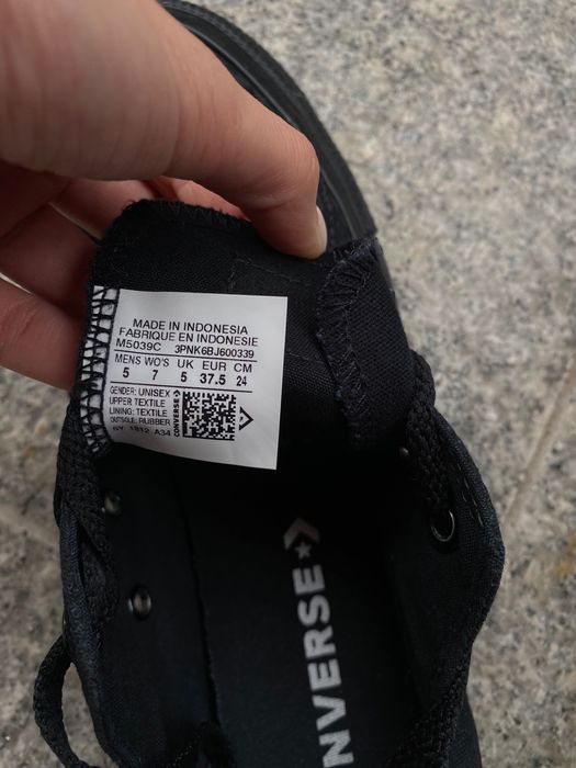Черни кецове  Converse