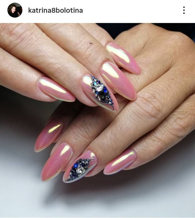 Маникюр укрепление, наращивание