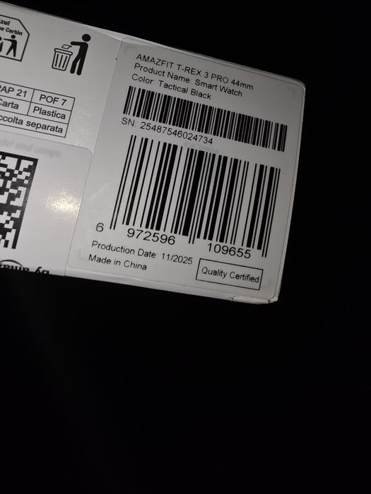 Amazfit T-Rex 3 Pro 44mm Tactical Black Nou/Sigilat