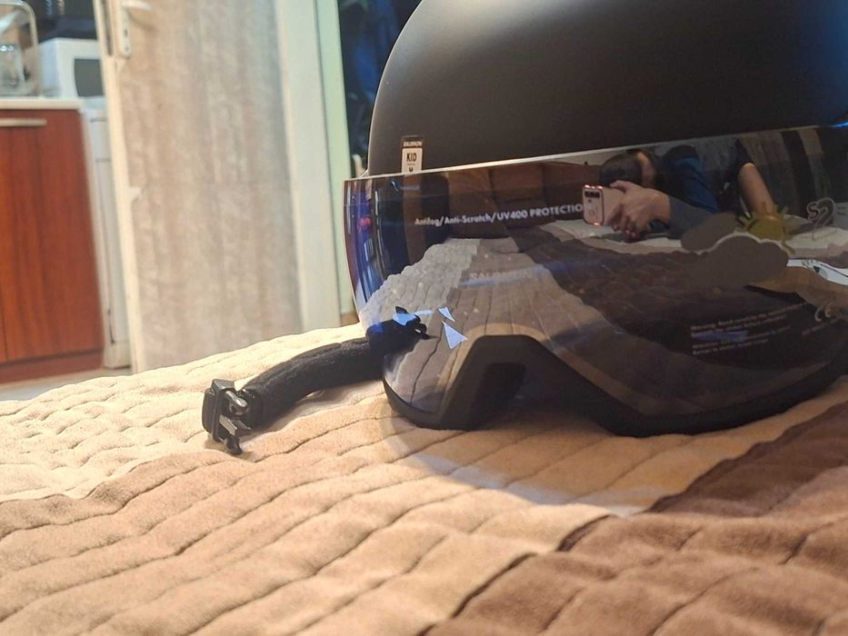 Ски каска Salomon orka visor s2