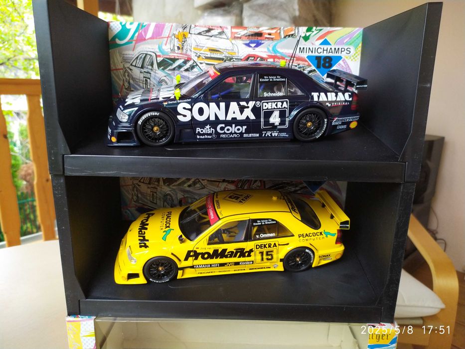 1:18 Метални Модели на MERCEDES C-Klass DTM Team AMG - UT models