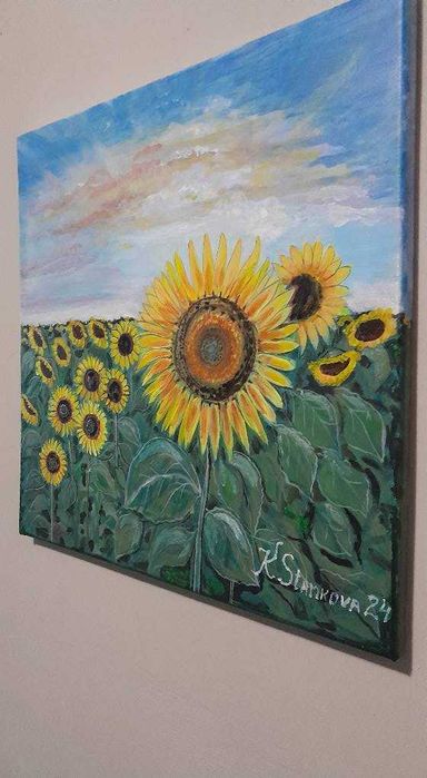 Авторски картини, акрилни бои