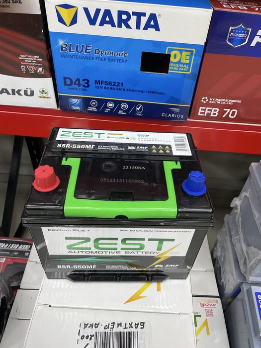 Akkumlyator ZEST 60 Ah
