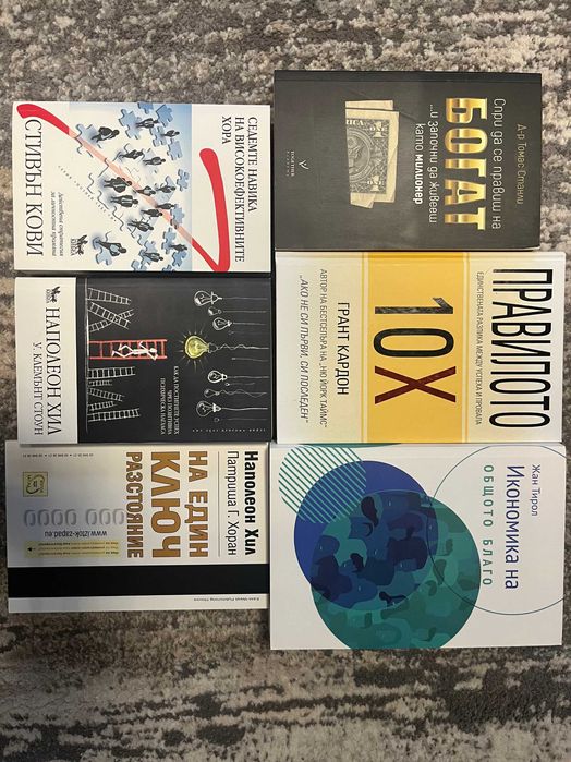 Литература за Личностно Развитие Бизнес, Финанси, Икономика, Лидерство