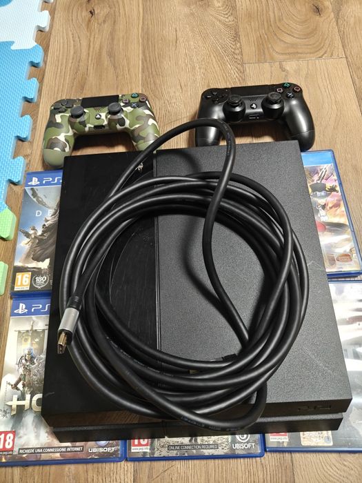 PS4 512 gb + 6 jocuri