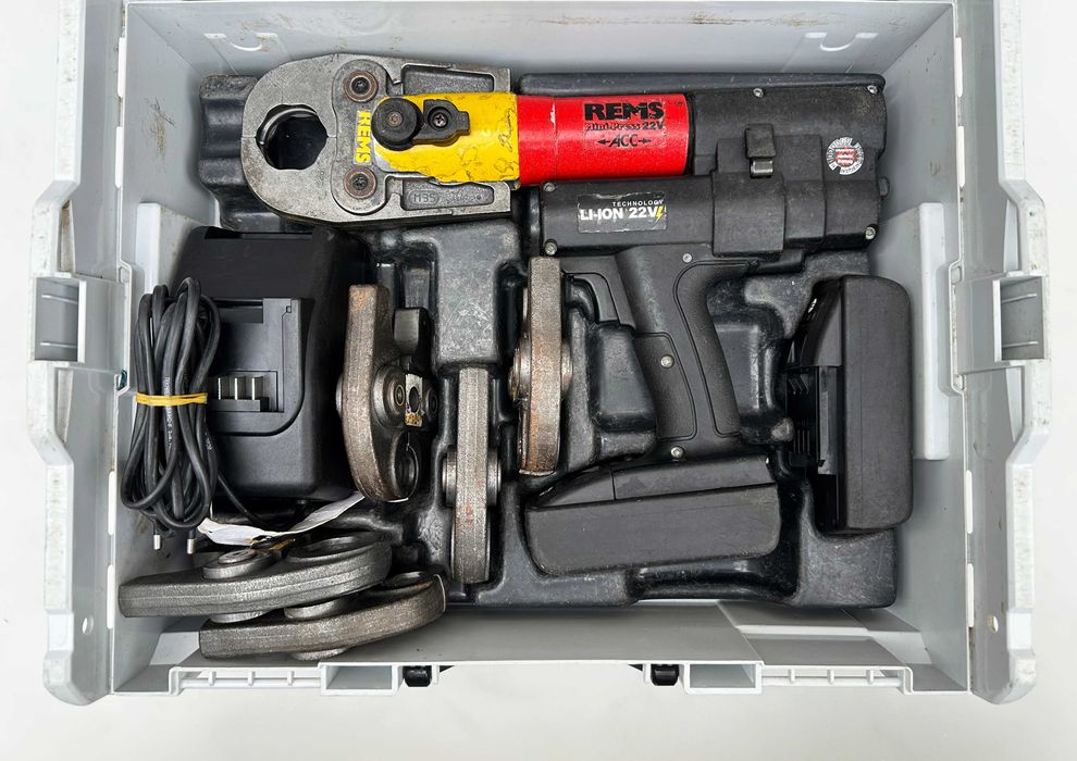 REMS Mini-Press 22V - Акумулаторна радиална преса 22V 15/18/22/28/35