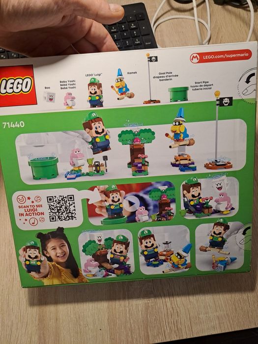 Lego mario интерактивная луиджи лего оригинал