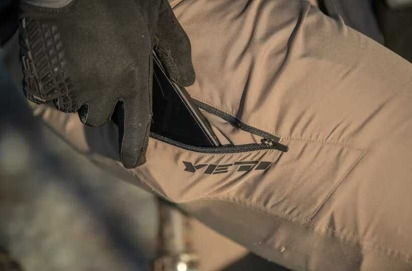 Панталон за MTB YETI RIDGWAY Черен Размер MD