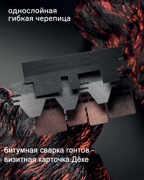 Гибкая черепица Döcke