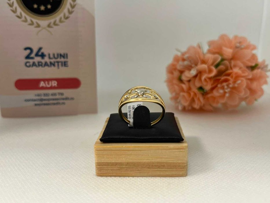 Inel aur 14K 1.71g (Ag16 Moldova b33172) - Garantie 2 ani!