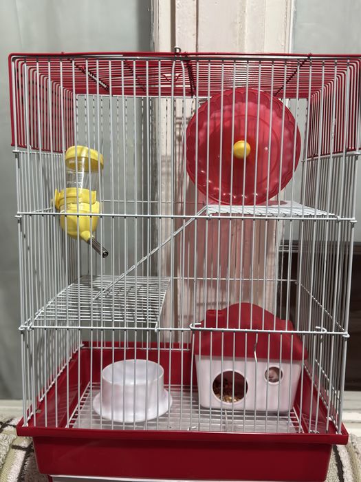 Хомяк , клеткаси билан