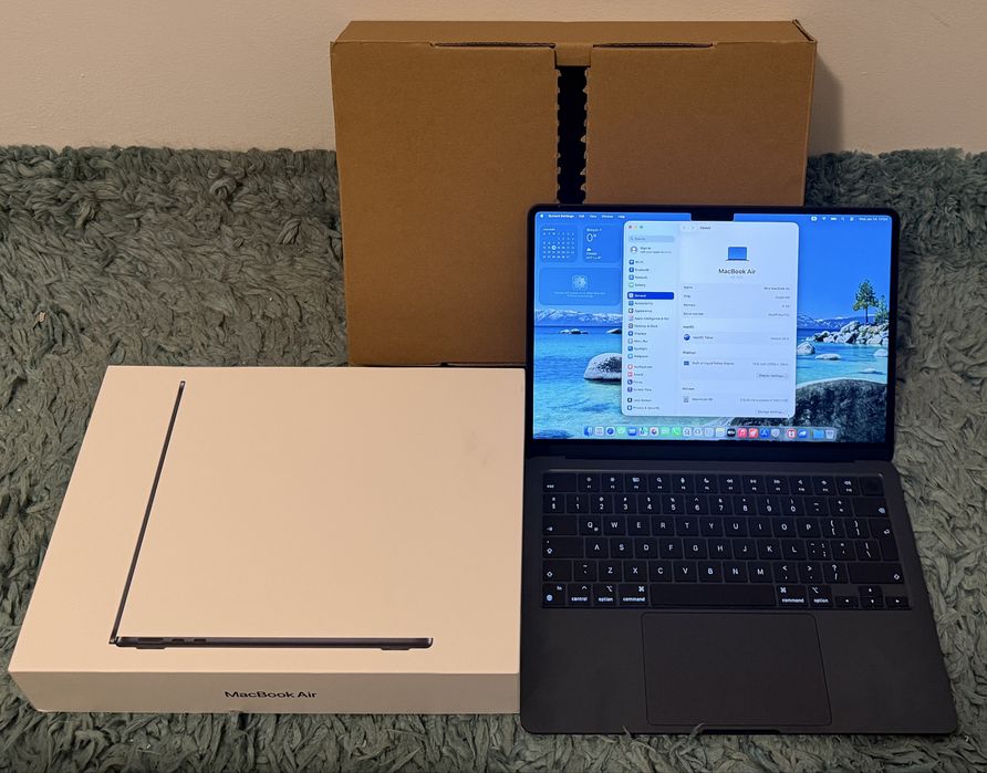 MacBook Air 13,6-inch, Mid 2022 M2, 8GB DDR, 256GB ssd Baterie 100%