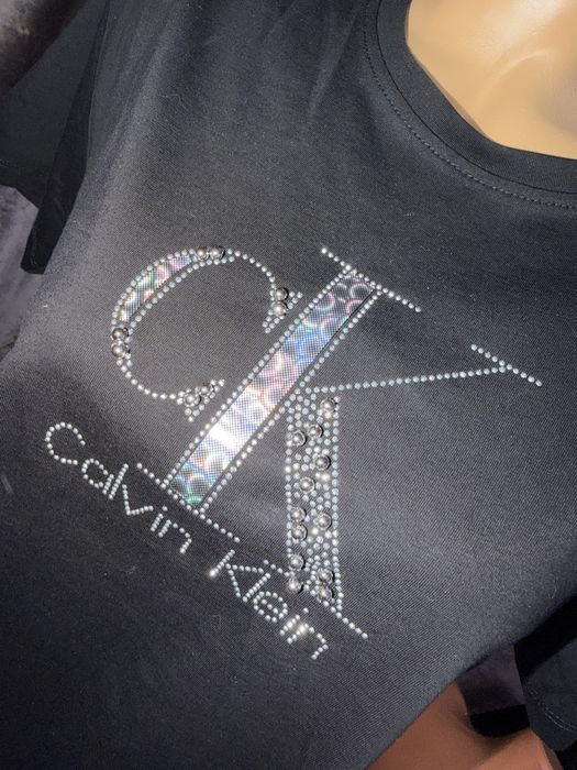 Tricou negru Calvin Klein de dama S M L