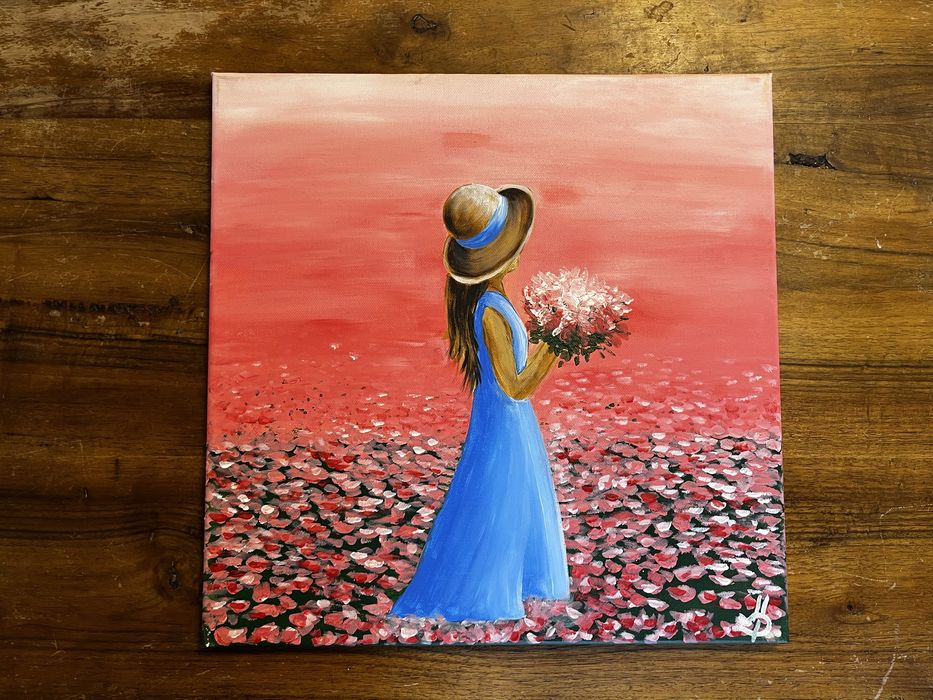 Акрилни картини на платно 40х40см