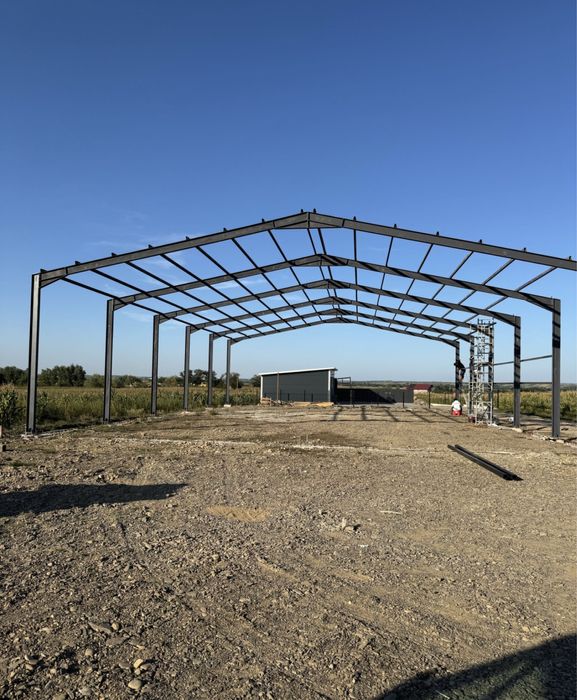 Vand structura metalica 15x30 hala metalica industriala hala completa