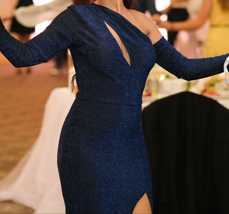 Страхотна официална дълга рокля