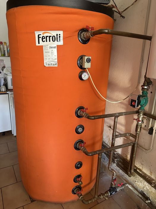 Cazan Ferolli cu Pufer