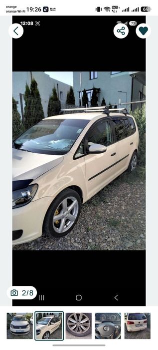 Touran 1.6.tdi. 7 locuri.