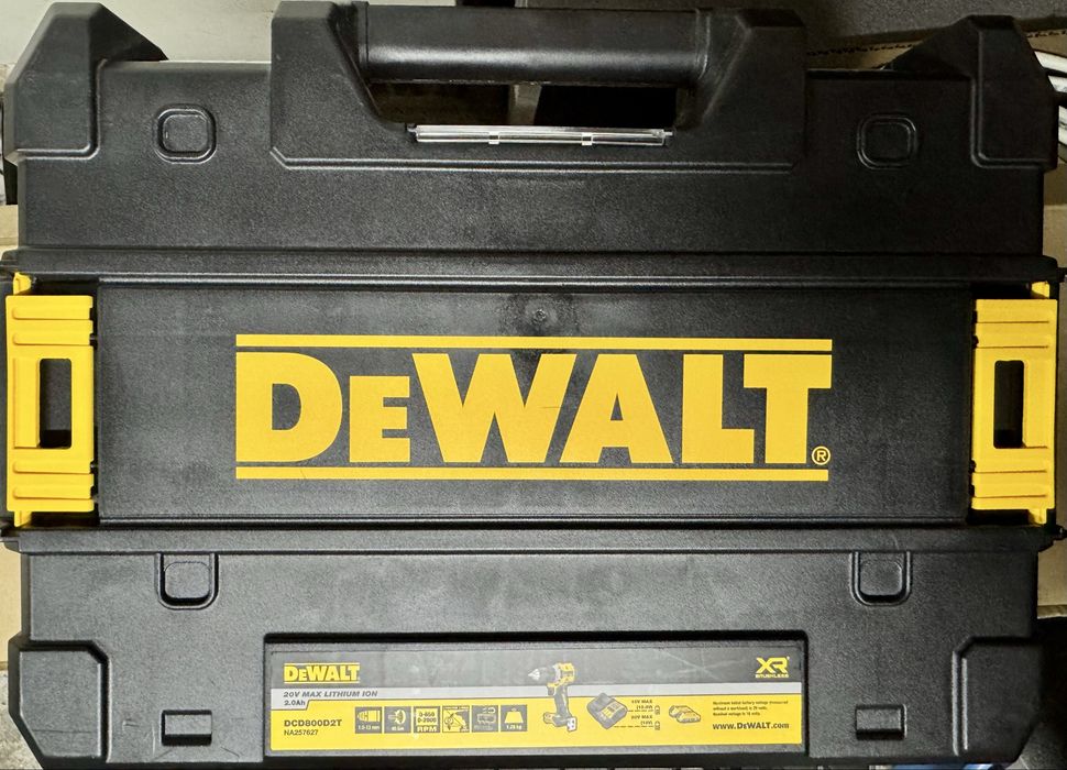 Кейс Dewalt чехол чемодан для шуруповерта дрели DCD800,805,791,709,708