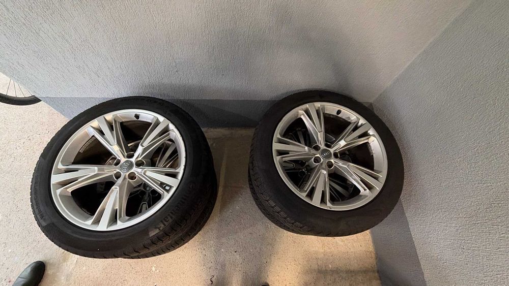 Оригинални Джанти 21" за Audi SQ8 / Q8 / Q7/ SQ7 с Зимни Гуми Continental 285/45 R21