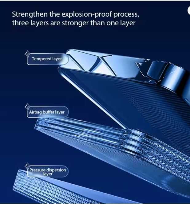 iPhone 16 Pro Screen protector 100D Tempered Glass