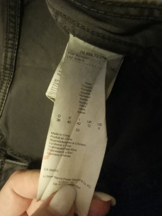 Pantaloni cargo dama S Oliver 40