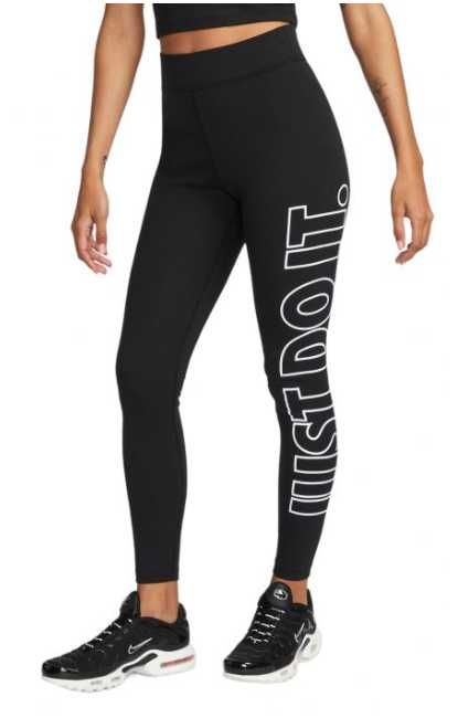 Дамски клин Nike Черен