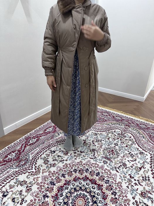 Куртка с норковым воротником