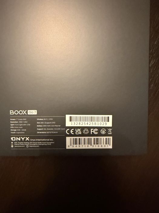 Tableta E-Ink Boox GO 7 ( II gen)