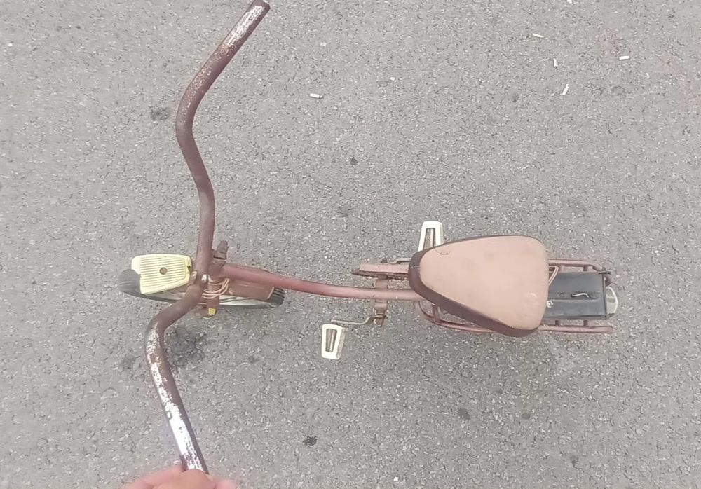 Bicicleta ruseasca de colectie de copii