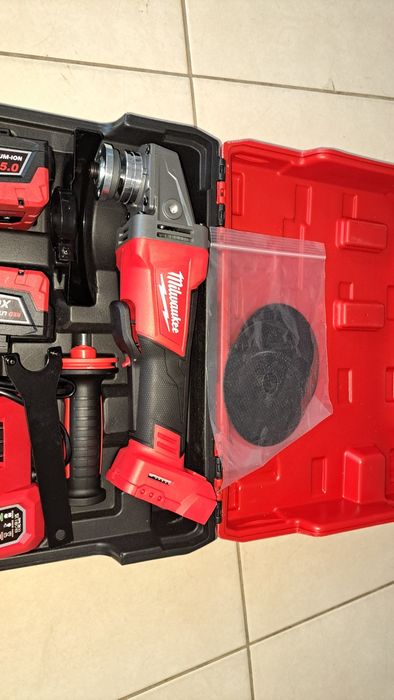 Flex milwaukee m18 cu 2 acumulatori