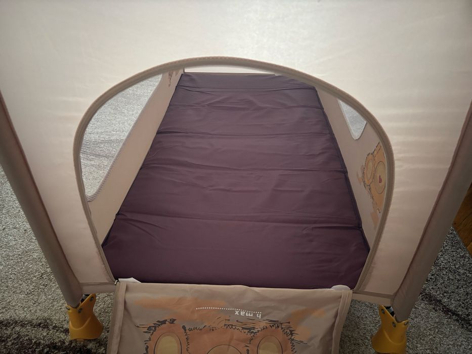 Бебешка кошара с матрак 120/60 и протектор Сгъваема/преносима