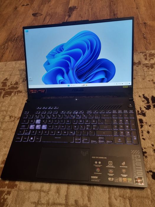LAPTOP  Gaming, video 8GB, 16Gb ddr5, ssd512Gb