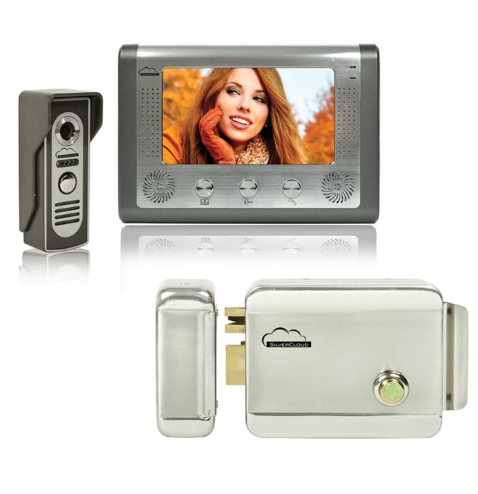Kit video interfon silver cloud nou